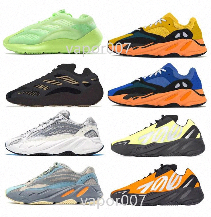 

2021 kanye west wave runner men women 700 v1 v2 v3 casual shoes Safflower Sun Clay Azareth Alvah Azael Bone Inertia classic sports sneakers, Customize