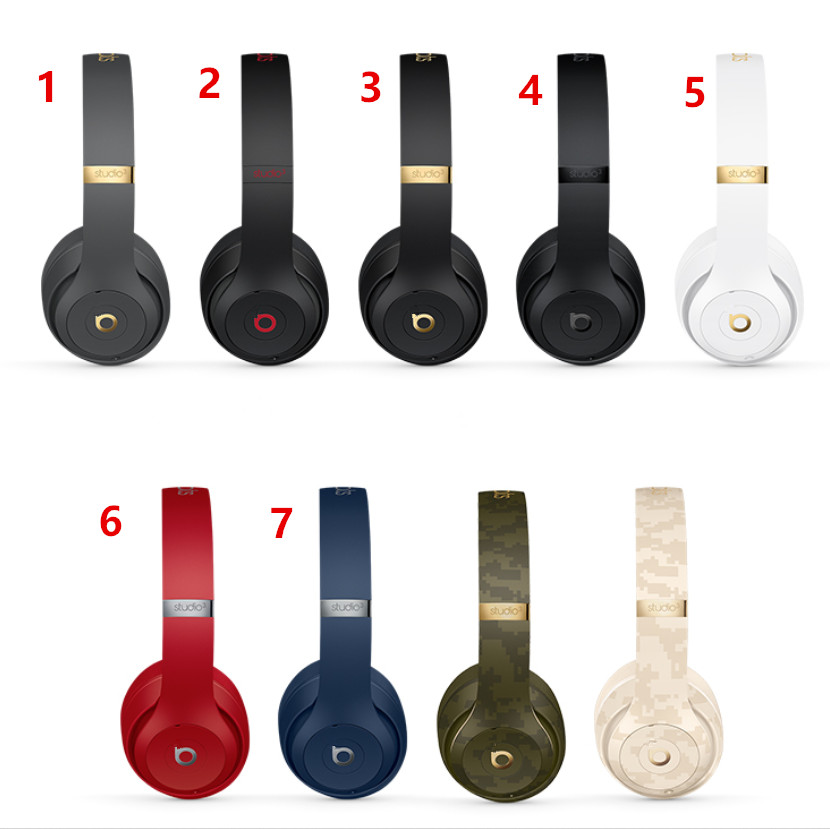 

for Beats studio 3 Wireless headphones icloud automatic connected Earphones wireless Headsets with noise cancelling sport headphones pop up windows