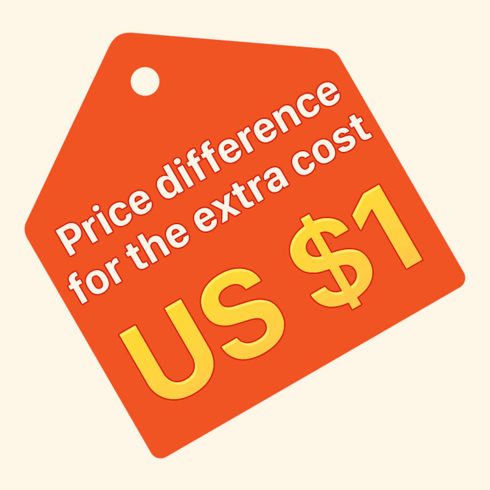 

Special Link Price Difference US$1 For Ship Cost And Extra Costs