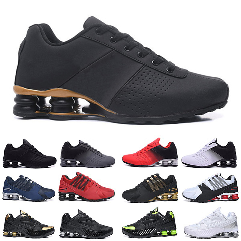

2022 mens shox running shoes 301 R4 athletic Triple Black white trainer outdoor men women trainers sneakers size 40-46 Des Chaussures, Pay for box