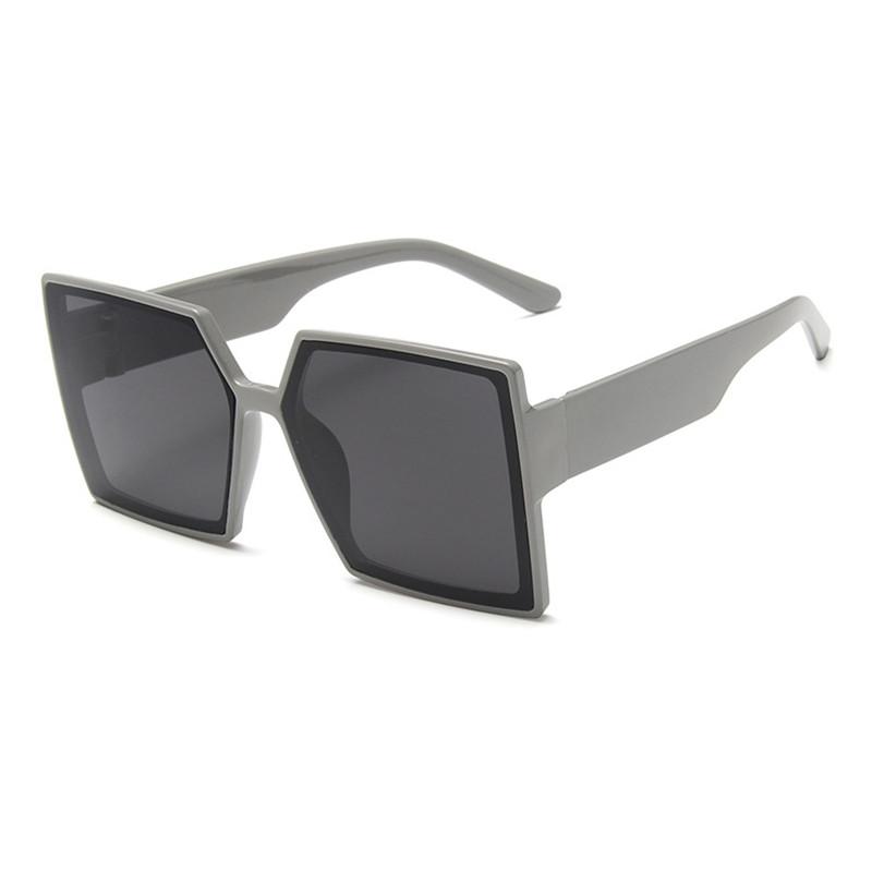 

Sunglasses Square Oversized Women Brand Designer Retro Frame Big Sun Glasses Female Vintage Ladies Oculos Feminino