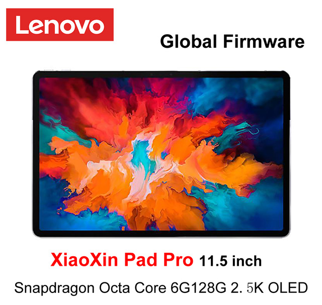 

Global Ffirmware Lenovo XiaoXin Pad Pro Snapdragon Octa Core 6GB RAM 128GB 11.5 inch 2.5K OLED Screen lenovo Tablet Android 10