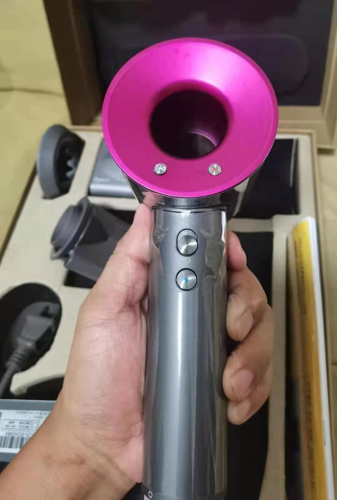 

Hair Dryers Hd03 Hair Dryer Three Generations Of The Same Gift Box Version With Scan Code Registration Air Wrap Dry Curler