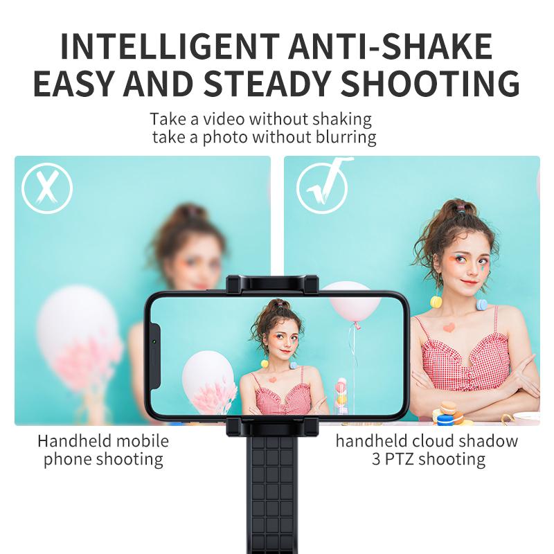 

Selfie Stick Live Broadcast Stand Video Camera Single Draw PTZ Stabilizer Portable Selfie Stick Remote Control Tripod Universal