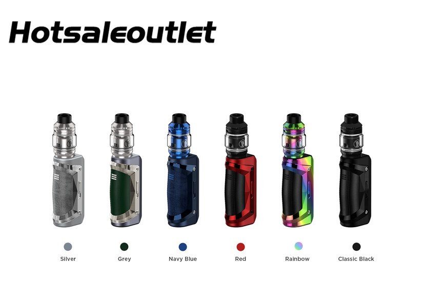 

GeekVape S100 Aegis Solo 2 Kit 100W Box Mod with 5.5ml Z Subohm 2021 Tank Leakproof Top Airflow adopts Z series Coil 100% Authentic, Multi
