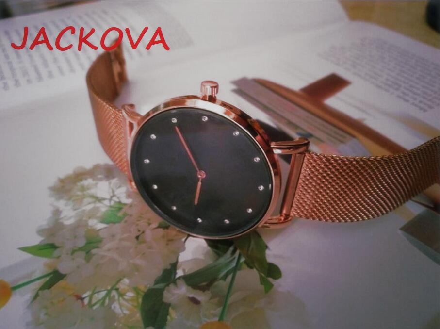 

New Diamond Luxury Women Lady Watches 32mm Fashion No Date Mens Watches 40mm Quartz Wristwatches Stainless Steel Men Watch Wholesale, As pic