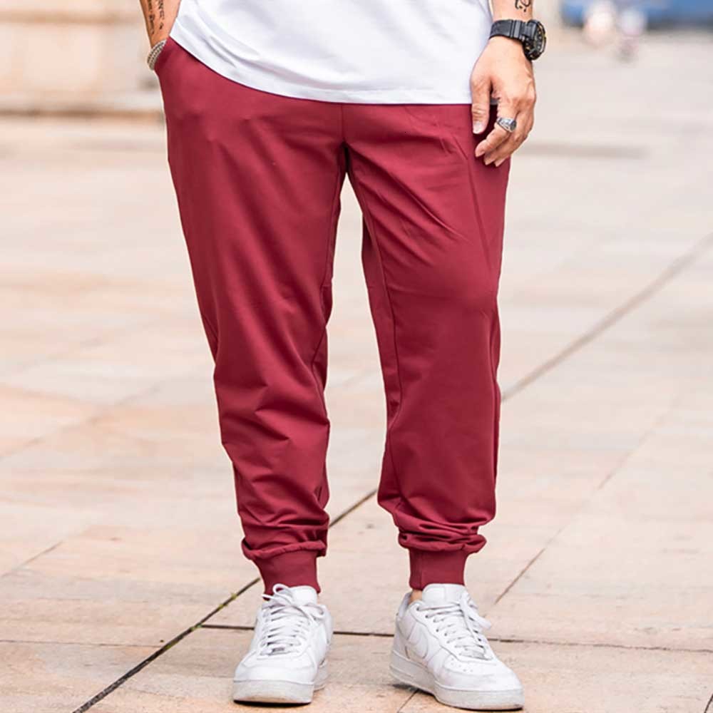 

2021 New Fashionable Men's Sweat Pants Plus Size Cotton Slacks Loose Sweatpants Hiphop Hare Runners Clothes 7agi, Dark blue.