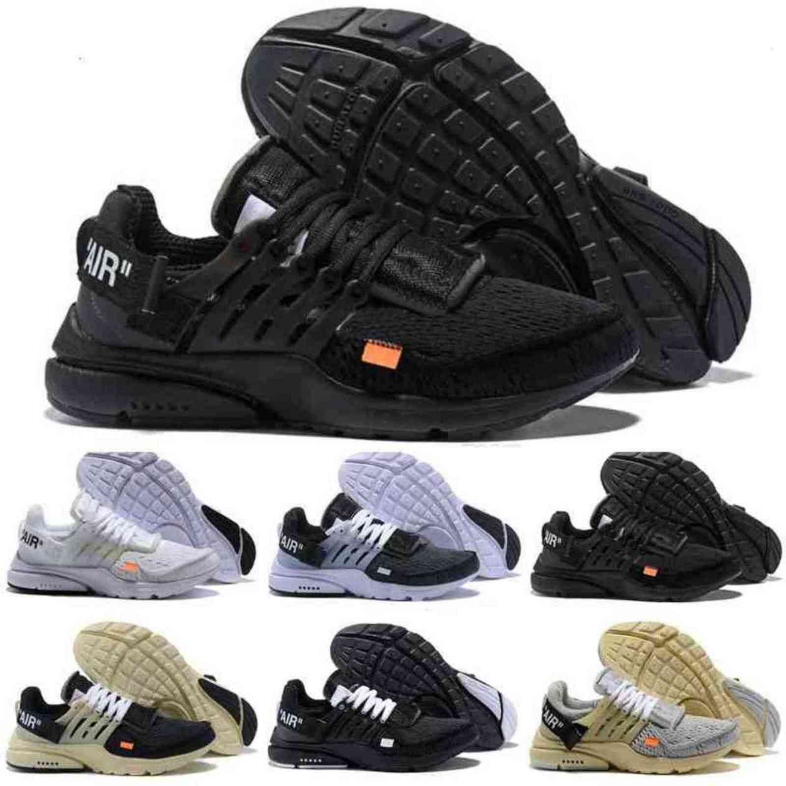 

King Presto Mens Kids Black White Womens Shoes Original iw