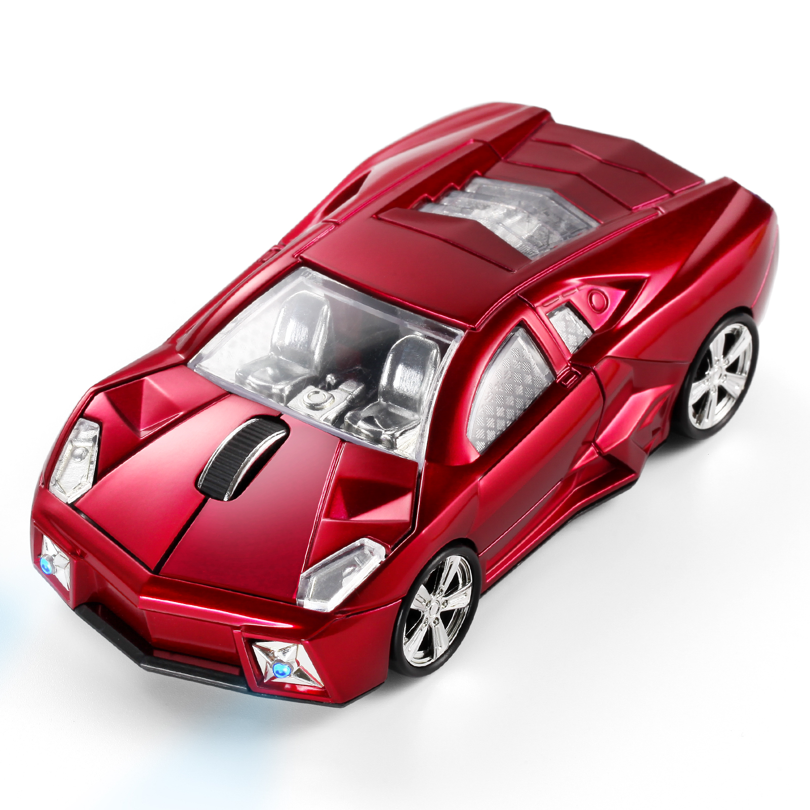 Comparison of Trend Shapes of Five Colors of Super Cool and Super Sports Car Wireless Mouse MIce-image-485956780