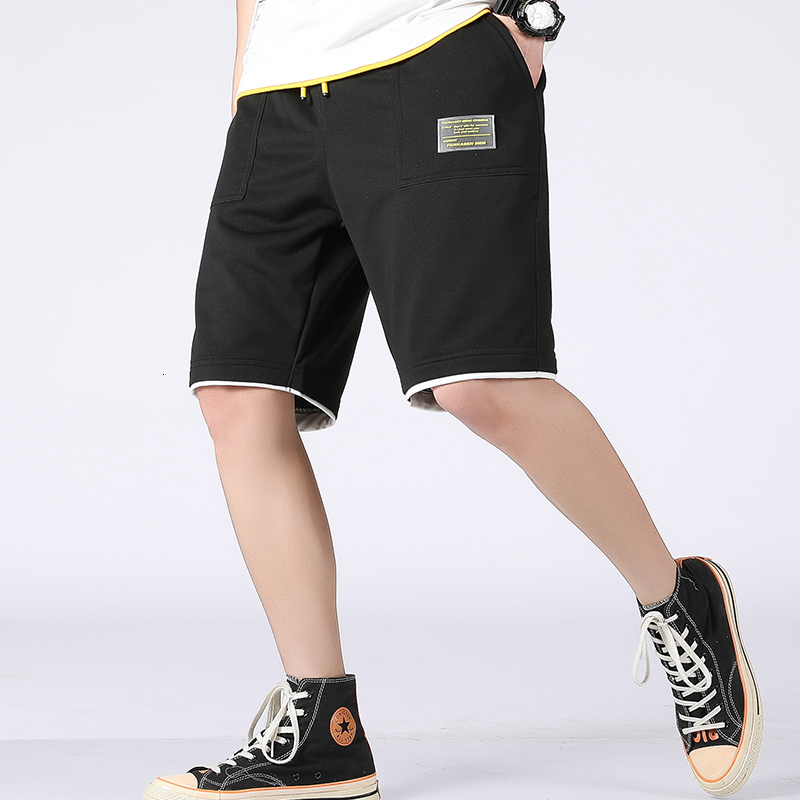 

2021 New Men' Short Hip Hop Streetwear Mens Safari Style Vintage Joggers Male Shorts Harajuku Knee Length C4lj Ak7s, Green