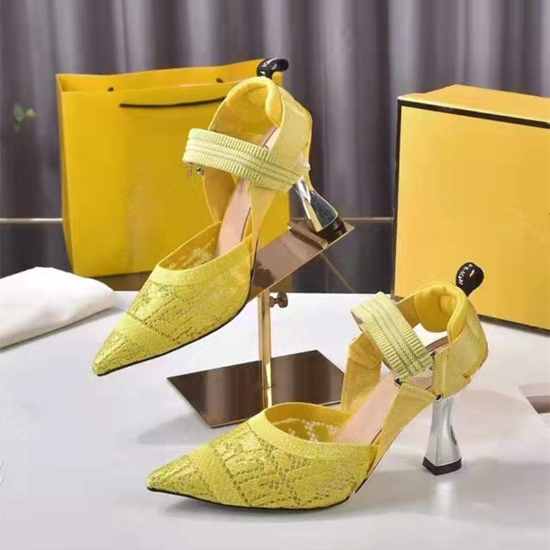 

Fashion womens dress shoes red soled high heels womens luxury designer mesh formal shoes womens sandals wedding high heels height 5.5 8.5 cm 36-42 with shoebox, Shoe box