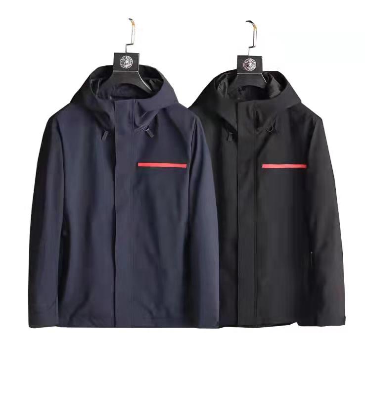 

Men's and women's official designer jacket autumn winter leisure outdoor warm sportswear zipper Hooded Jacket