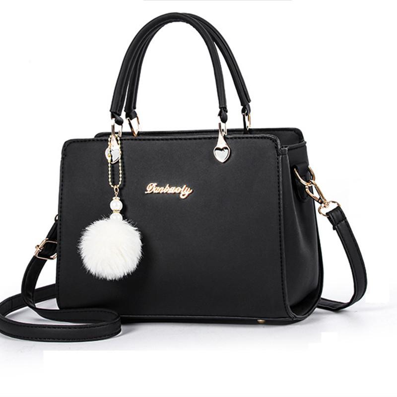 

Evening Bags Handbag High Quality Messenger Style Simple Single Shoulder Diagonal Bag Female Solid Color Fashion, Black