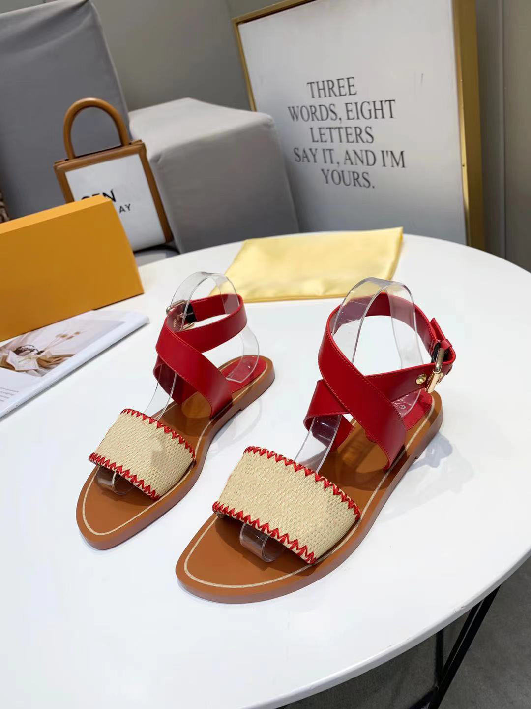 

fashion Luxurys Designers Women Sandals Slides sandal Summer Gladiator Woman Casual Flat Shoes Ladies Beach Roman shoe