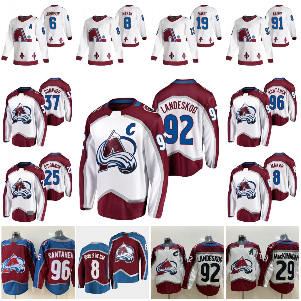 

29 Nathan MacKinnon 2021 Colorado Avalanche Jersey Bowen Byram Cale Makar Justus Annunen Logan O'Conno Jonas Johansson Mikko Rantanen Gabriel Landeskog Jerseys, Men's navy s-xxxl
