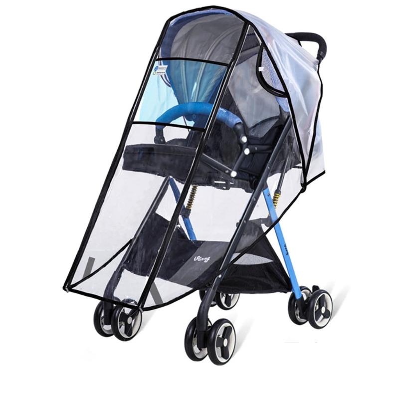 

Stroller Parts & Accessories 97BE Rain Cover Waterproof, Windproof Protection Universal Accessory Baby Travel Weather Shield