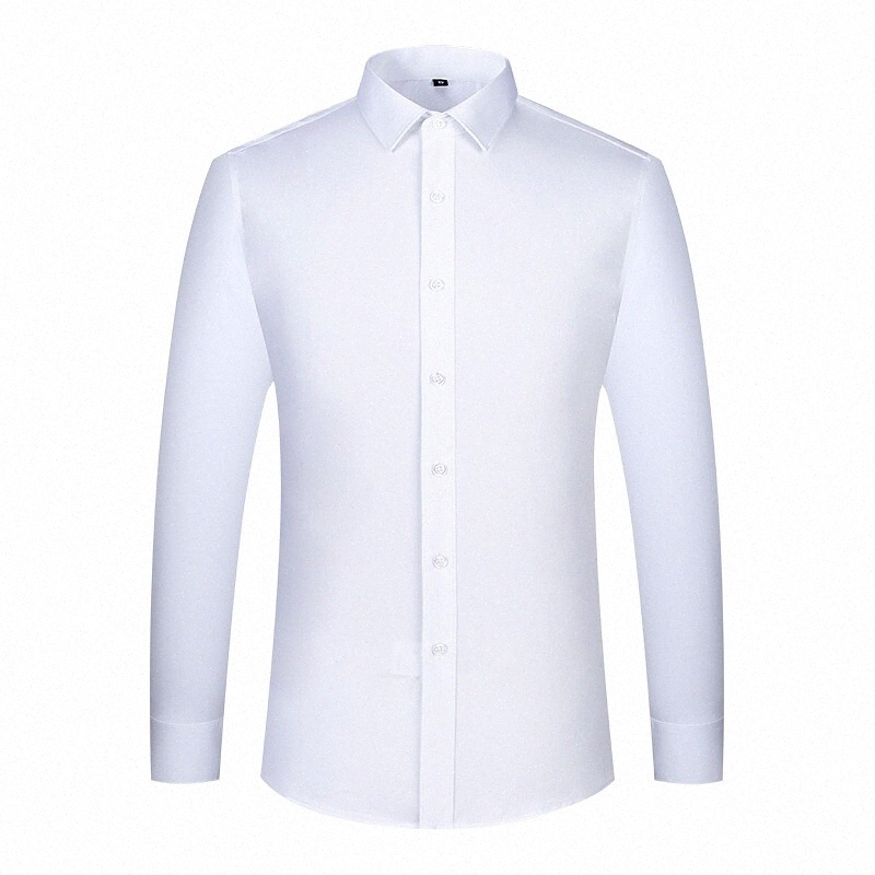 Men's Shirt Solid Colored Turndown Casual Daily Button-Down Long Sleeve Tops Business Formal Casual Comfortable Green Blue White / Work Z4uf#