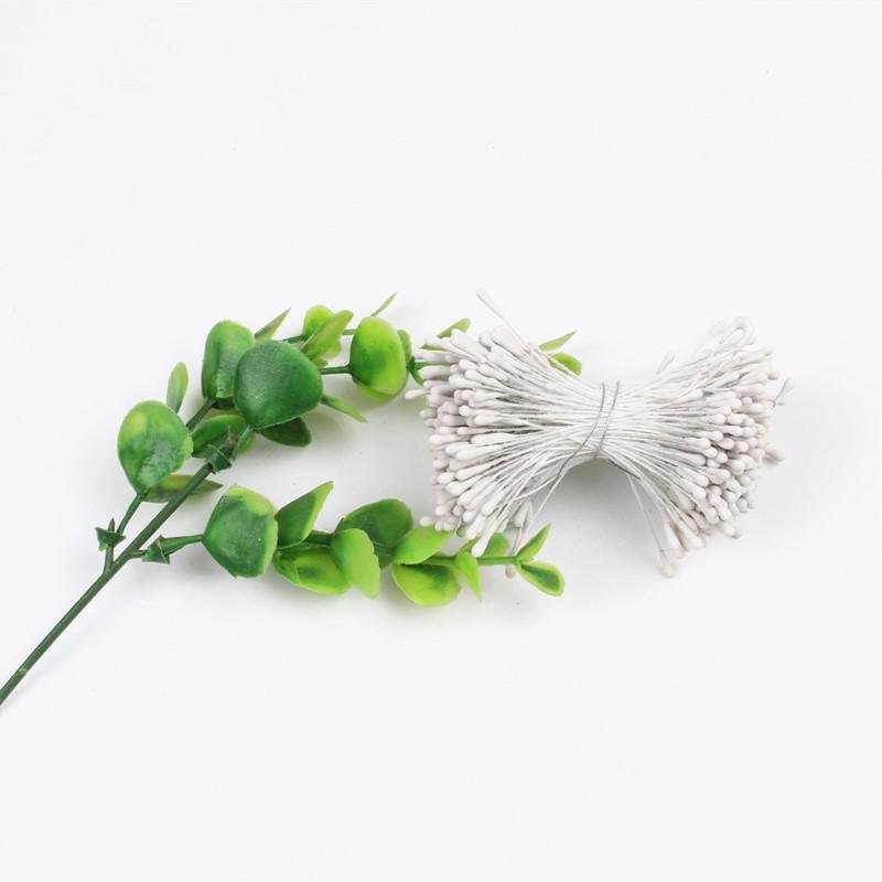 300Pcs Double Heads Artificial Mini Pearl Flower Stamen Wedding Party Decoration 300Pcs Double Heads Artificial Mini Pearl Flower Stamen Wedding Party Decoration