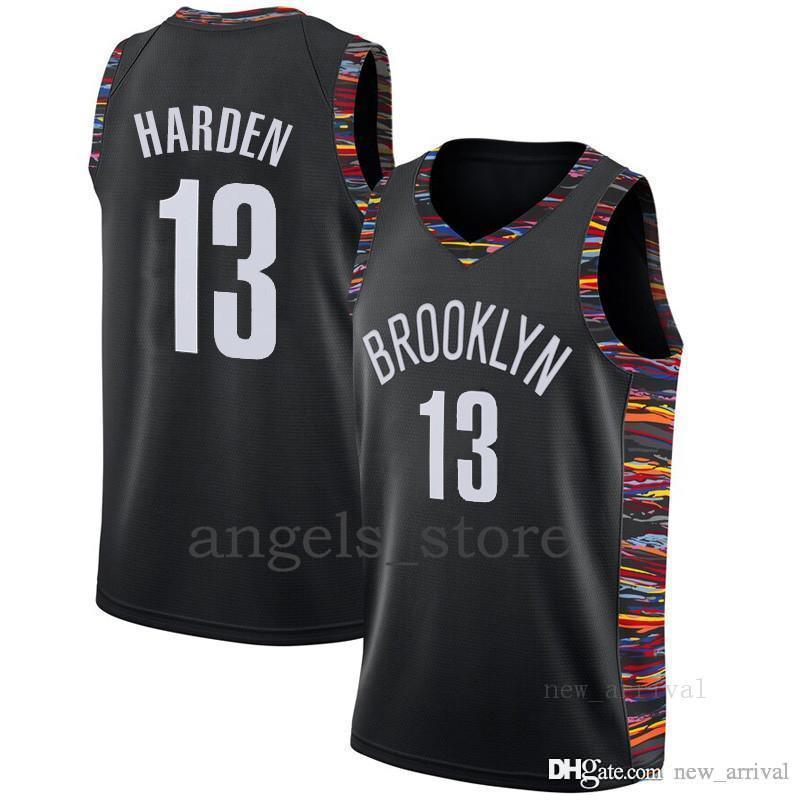 

2021 New Brooklyns basketball Jersey Net James 13 Harden Kevin Mens 7 Durant Kyrie 72 Biggie Irving 21 Purple Gold, Jersey-jueshi