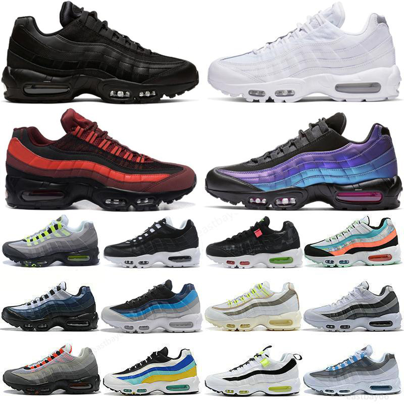 

95 OG Cushion Navy Sport High-Quality Chaussure 95s Walking Boots Men running Shoes Cushion 95 Sneakers Size 36-46