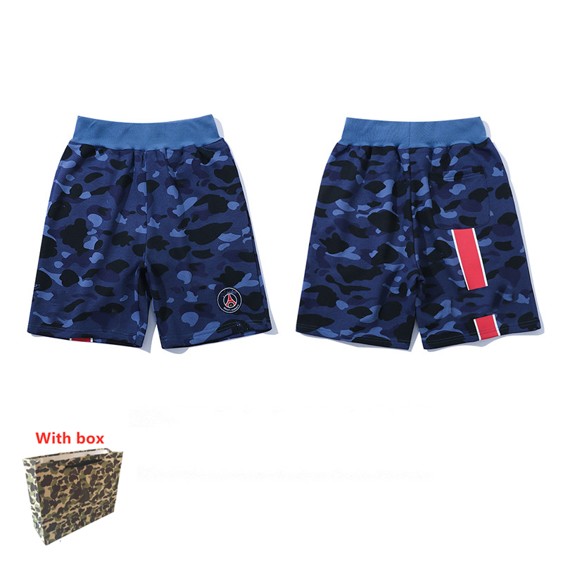 

2021 women shorts quick-drying girl swimming camouflage pants Luminous Shark Headbeach pants striped casual shorts hot pants with label bo, White;black