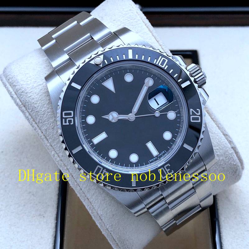 

9 Color Mens 40mm Date 116610LN Watch Black Ceramic Bezel 114060 116610 116613LB 116619 116618 Asia 2813 Automatic Men's Watches, Box