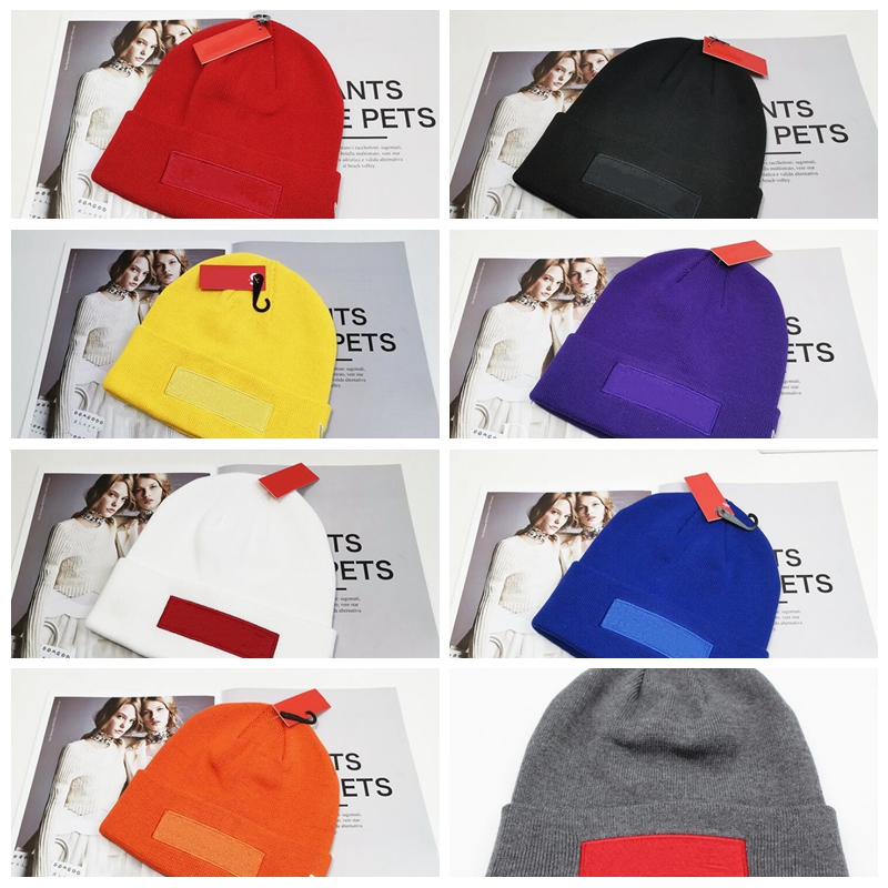 

Designer Winter Beanie Hats for Men Women Embroidered Letters Warm Cozy Knitted Cap 7 Colors Quality Fashion Beanies, Mix color: