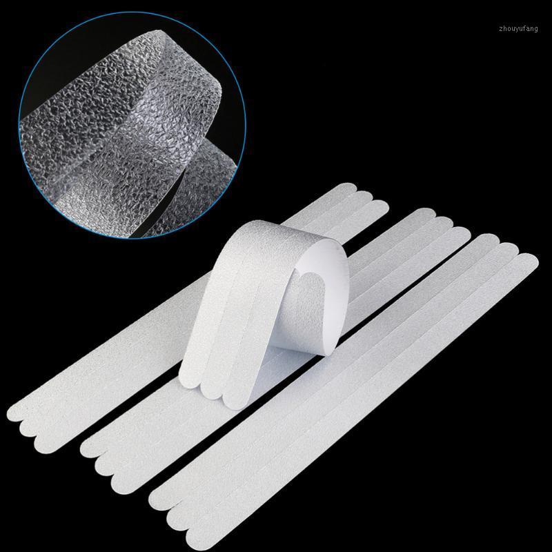 

Bath Mats 24pcs Anti-slip Strips Transparent Shower Stickers Safety Non For Bathtubs Showers Stairs Floors (2c