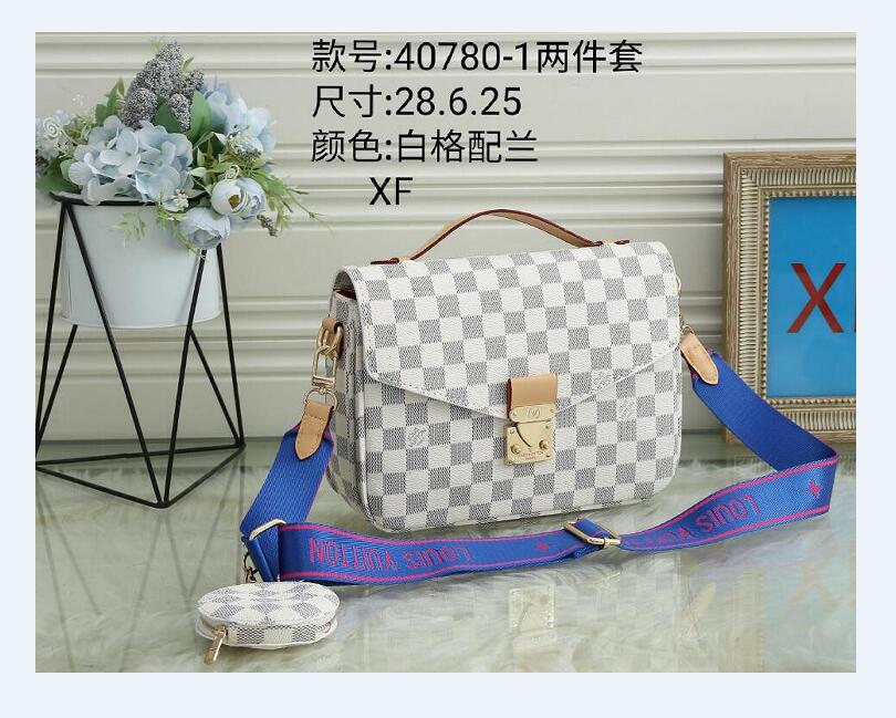 

Mens Shoulder Bags women messenger bag LVLouisVUTTONVITTON package classic shoulder bag clutch handbag evening bag two-piece