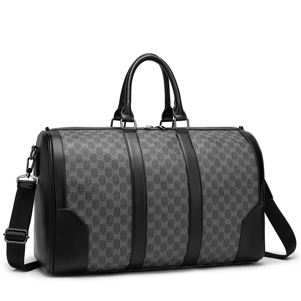 

Men Duffel Bags Fashion Designer Women travel bag Poker black flower luggage handbags large capacity sport outdoor tote SIZE 45-55-60CM, With logo