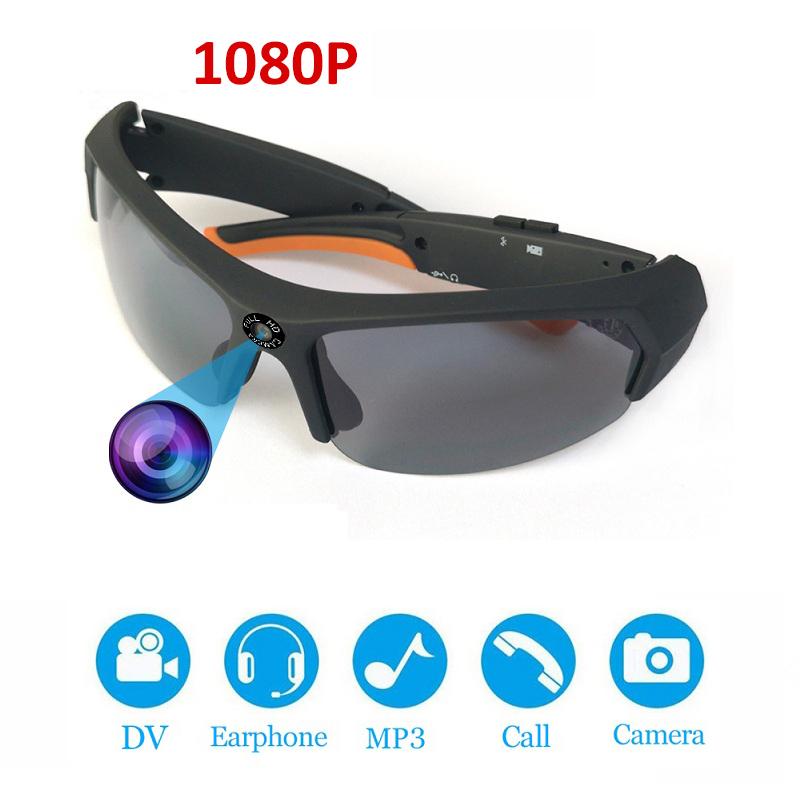 Mini Cameras 1080P Glasses Camera Espia Outdoor Sports DV Micro Audio DVR Recorder Small Camcorder Sunglasses Cam Support Hidden Tf Card-image-743768390