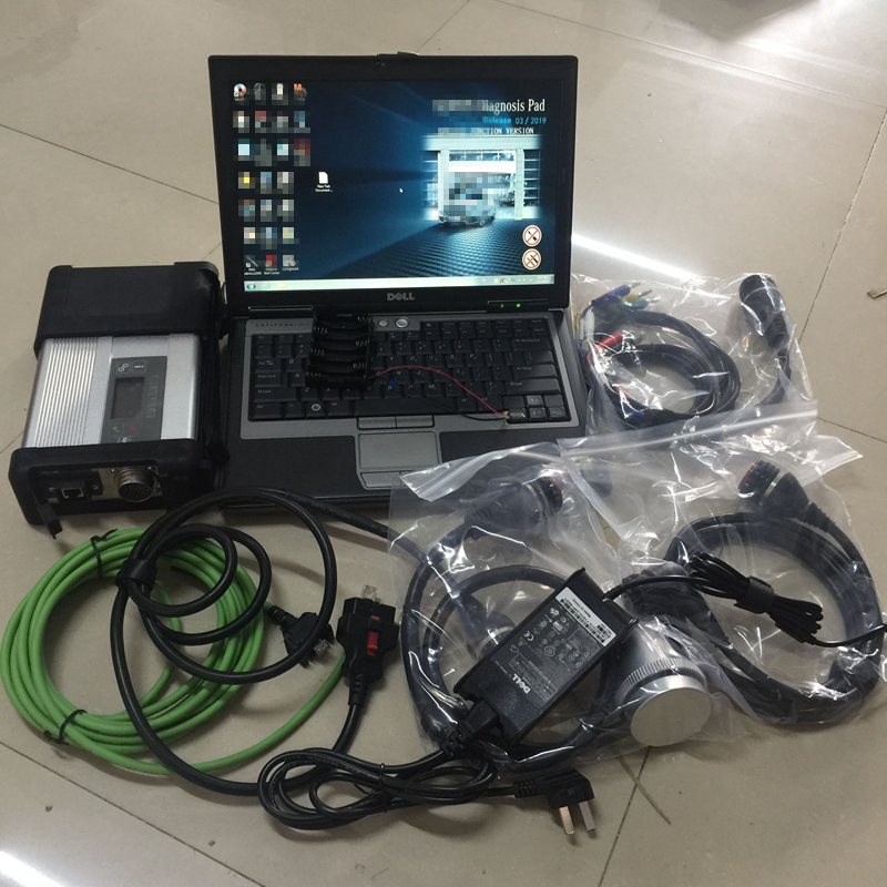 

mb star SD CONNECT C5 tool with hdd 320GB d630 laptop full set car and truck diagnostic 2022/03 windows 11 scanner for caars trucks