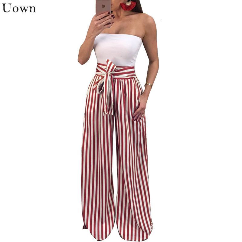 

2021 New High Waisted Wide Leg Women Trousers Autumn Elegant Black Casual Striped Bow Tie Drawstring Loose Palazzo Pants Ujiu, Blue