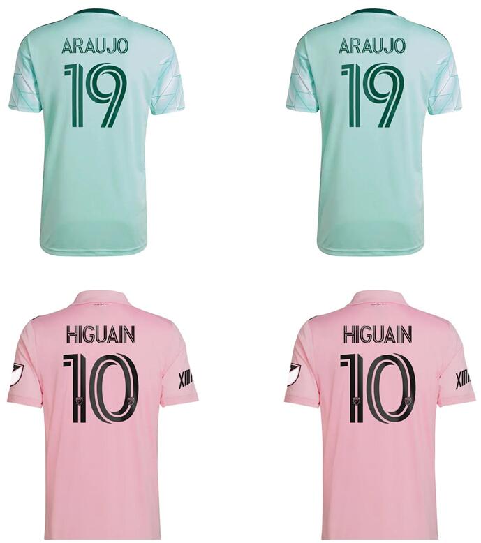 

Inter Miami BECKHAM 2022 Atlanta United FC MARTINEZ soccer Jersey 2023 LAFC HIGUAIN Galaxy CHICHARITO MLS football shirts men+kid, Black;yellow