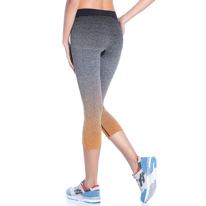 

Women Yoga Legings Gym Leggings Women Leggings Sport Fitness Woman Workout Leggins Ladies Gradient Color Yoga Pants, Blue