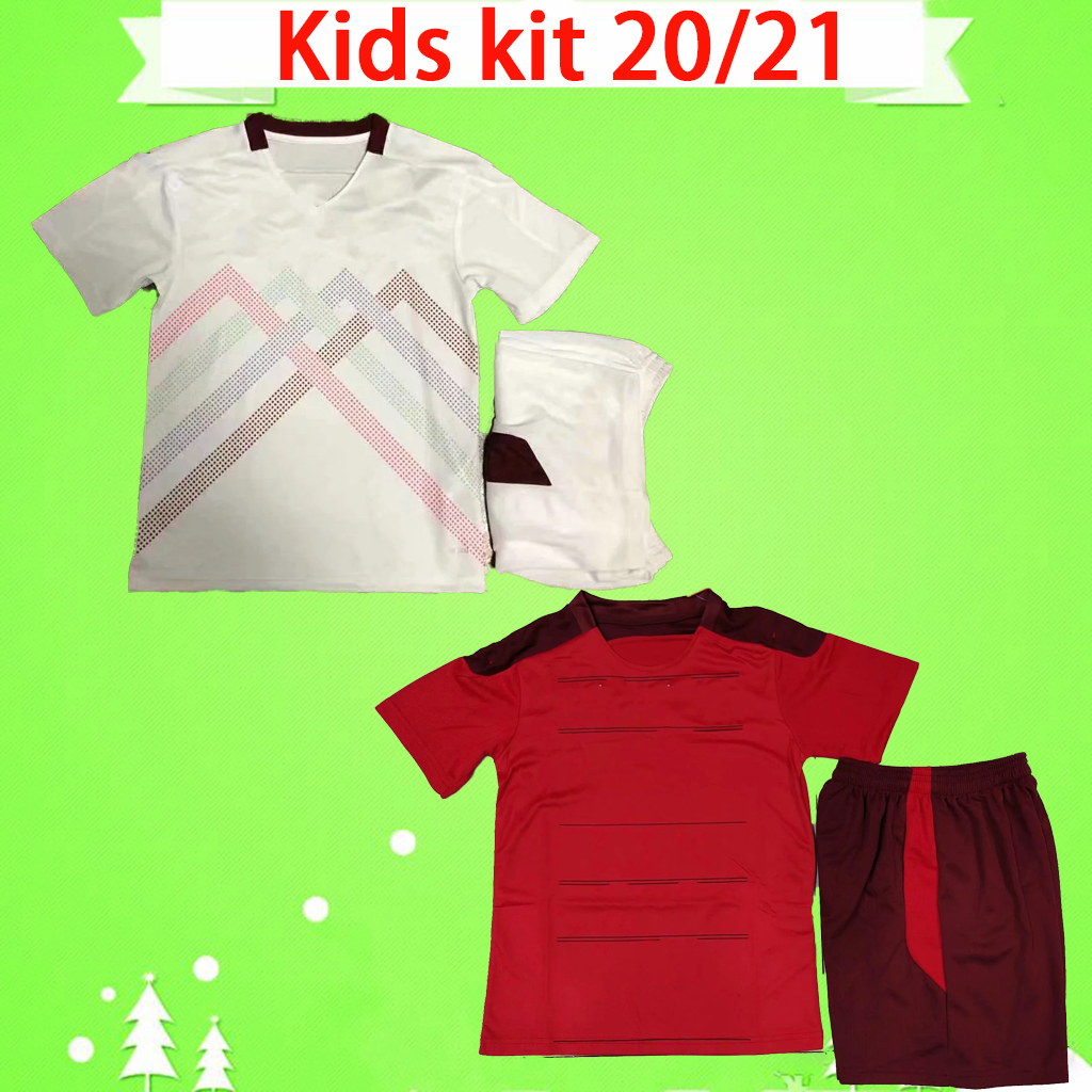 

Kids Kit 2020 2021 Switzerland white red Soccer Jersey home away 20 21 22 SEFEROVIC FREULER SHAQIRI LANG Swiss boys suit children set Football Shirt -28, 2020 2021 kids kit