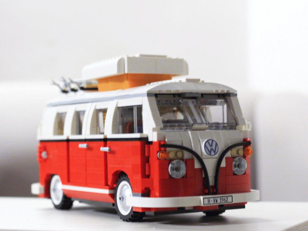 

21001 Volkswagen T1 Camper Van Creator Expert Compatible with 10220 21001 Building Blocks Bricks Classic Cars Model toys gifts