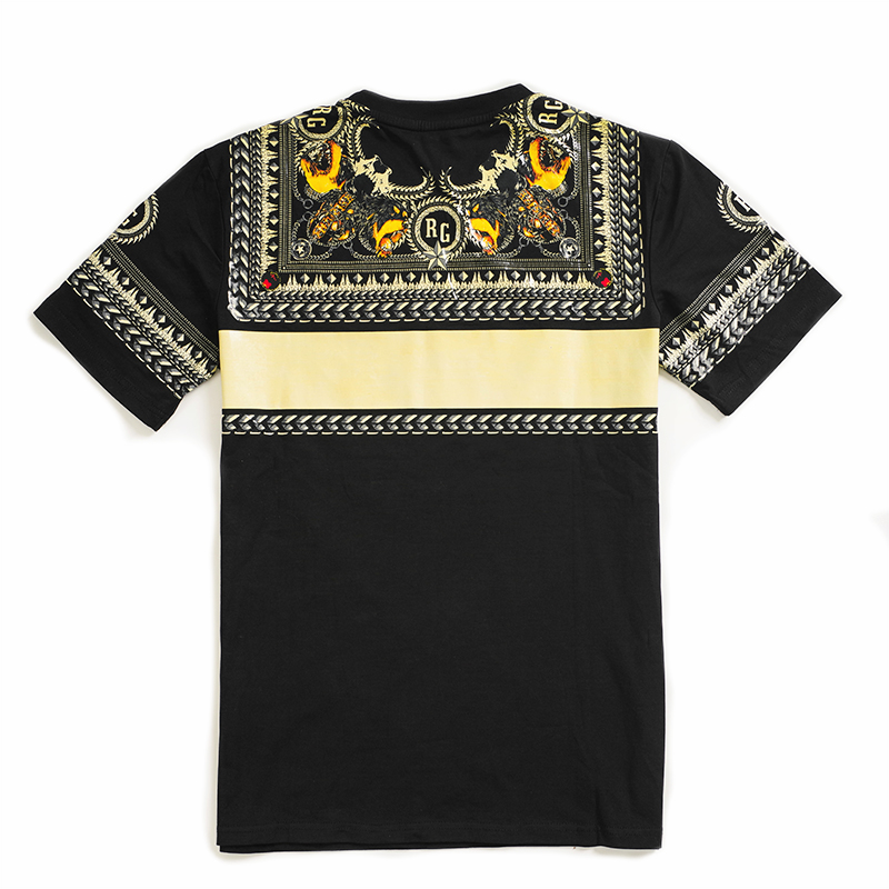 

21ss wholesale Brand designer gvchy print men tshirt Summer Male Short Sleeve O-neck Cotton T-shirt Hip Hop Tees Tops Streetwear Homme Unise, White;black