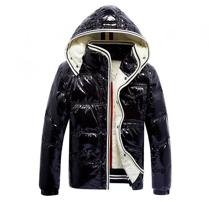 Brand Men Down Jacket Letter Designer Male Winter Warm Double Zipper Outwear Fashion Gentlemen Stand Collar Down Coat