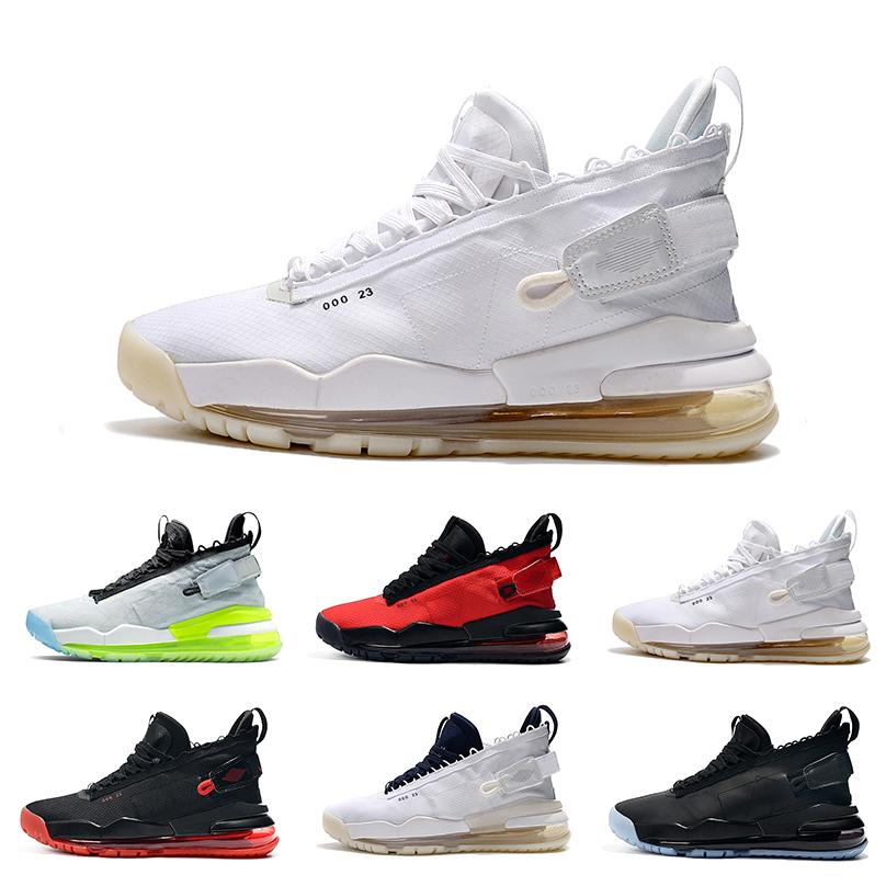

2019 Pure Platinum Mens Basketball shoes Black Bred Gym Red Neon Gradient Pale Ivory white black men trainers sports sneakers 7-12