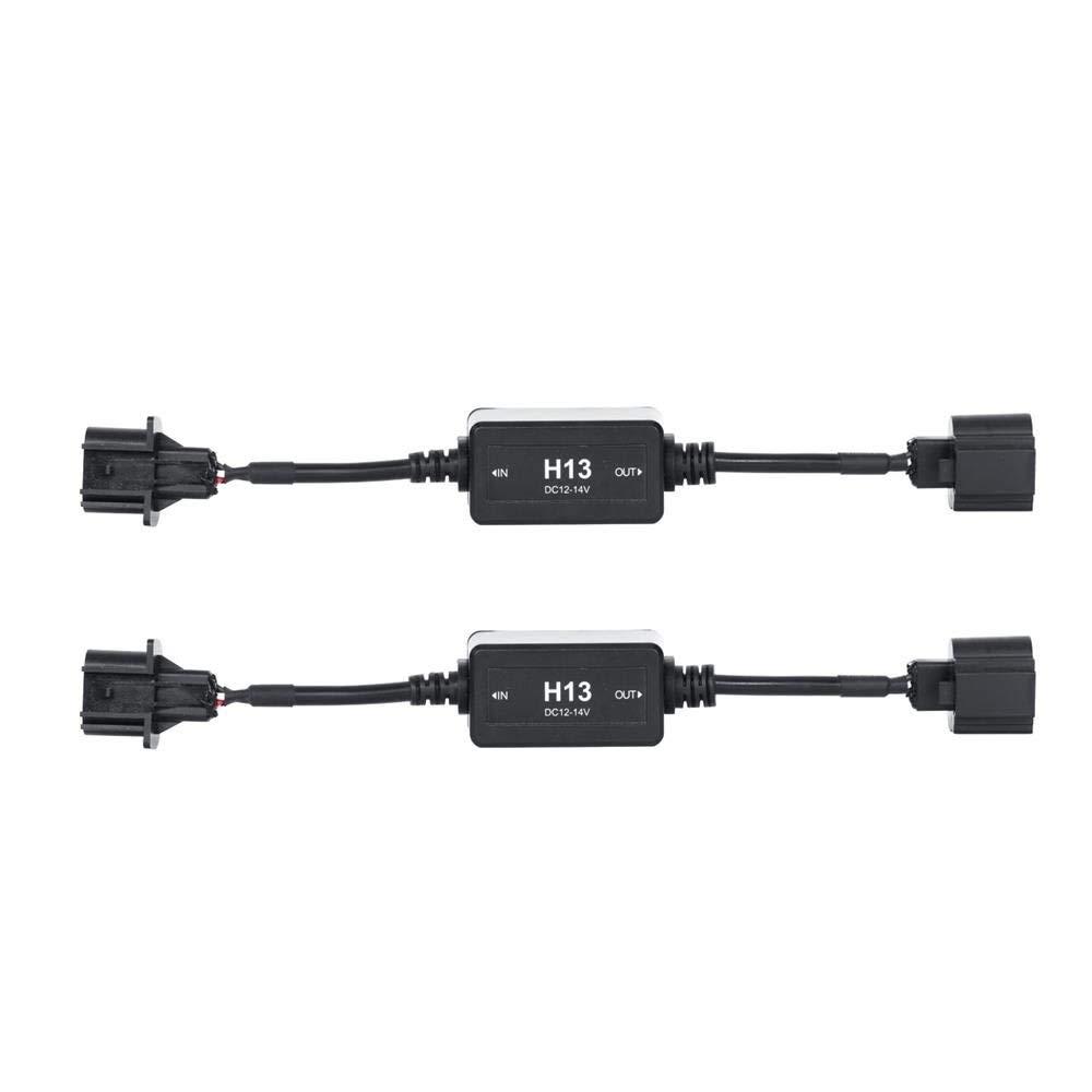 New 9005 /9006 H13/9008 H8/h11 H7 H4 H13 9008 H13a P264t Pj264t Led Conversion Kit Error free Wiring Harness Adapter Car-image-705779476