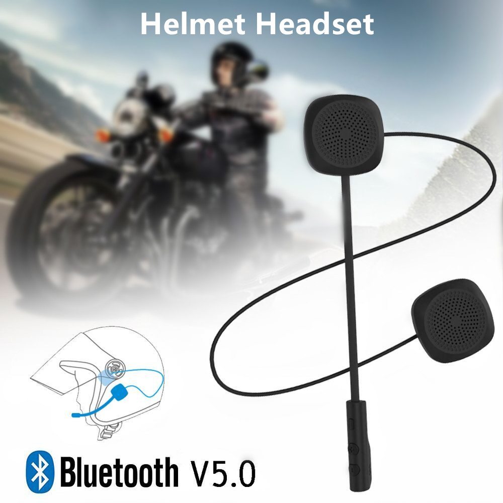 

Motorcycle Bluetooth Headset Helmet Headphones Moto Handsfree Earphone with Micphone MP3 Speaker for Mobile Phone,Voice GPS Navigation