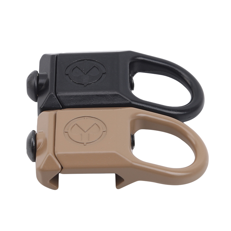 

Tactical Quick Detach RSA-GBB Buckle Rifle Sling Swivel Hook Mount Adapter For 20mm Picatinny Weaver Rail Hunting, Multi-color