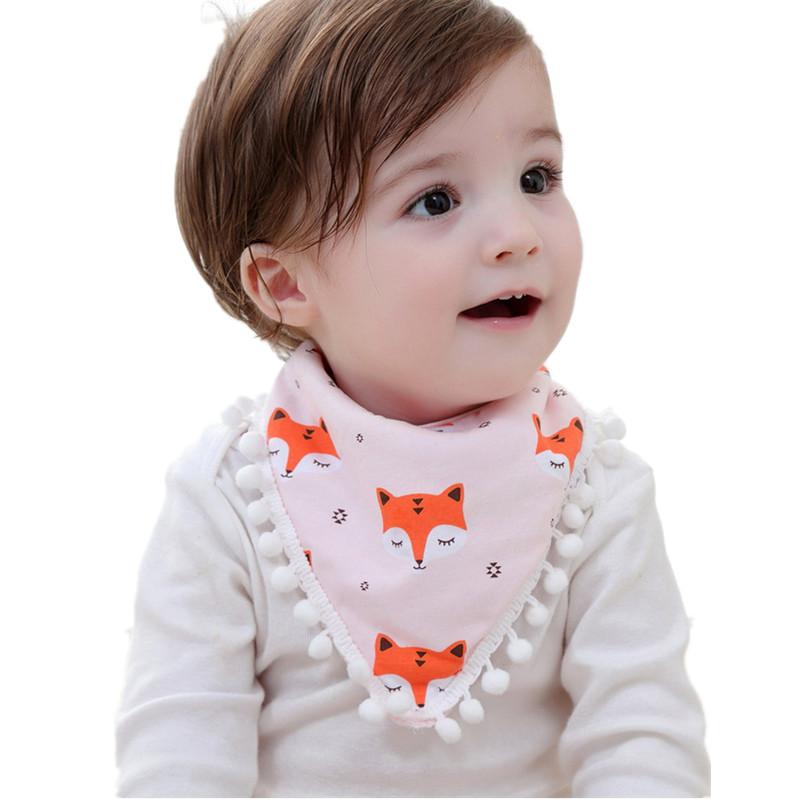 

Scarves & Wraps Neck Scarf Bib Straberry Cherry Elephant Car Plane Cartoon Baby Burp Cloths Children Fashion Cotton Collars, Fish neck