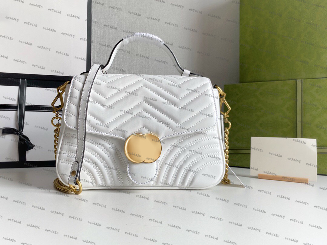 

High quality Genuine leather Shoulder Bag Marmont Women's men crossbody handBag tote handbags free Luxury Designer fashion shopping wallet Original clutch Cases, Box