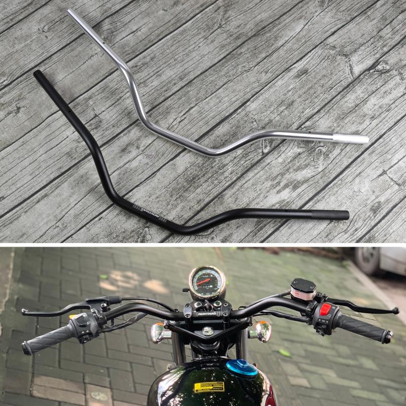 

Handlebars 7/8'' Motorcycle Handlebar Renthal 22mm Motocross CNC Handle Bar For TMAX 530 Ninja 650 MT 09 Pit Bike Manillar Moto