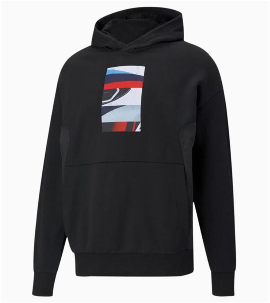 

2021 new season MOTO warm sweater thin section plus velvet windproof hooded pullover sweater customized with the same style