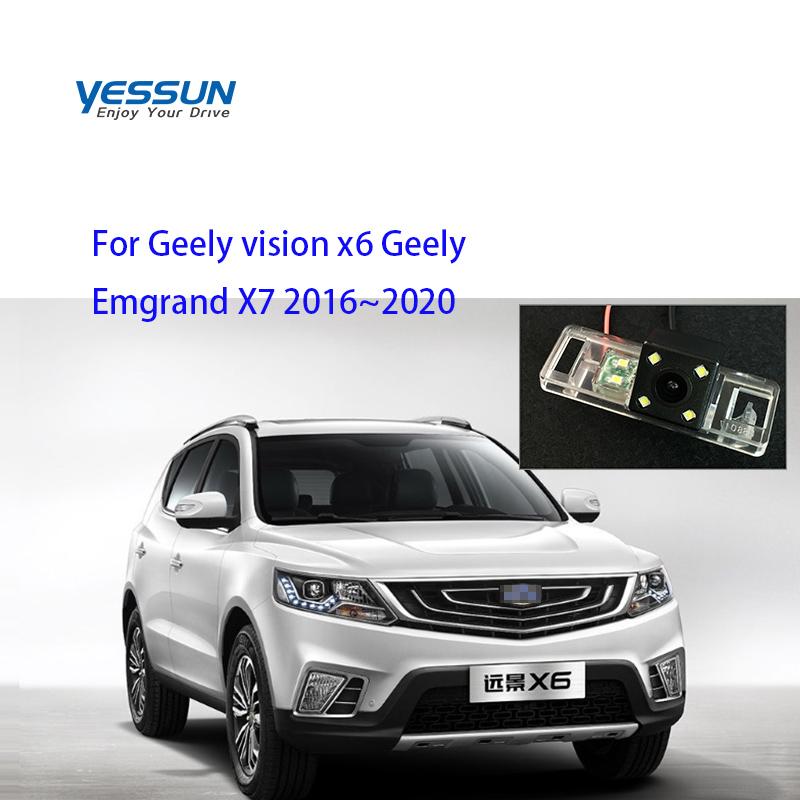 

Car Rear View Cameras& Parking Sensors Yessun Fisheye Camera For Geely Vision X6 Emgrand X7 2021~2021 CCD Night Camera/license Plate