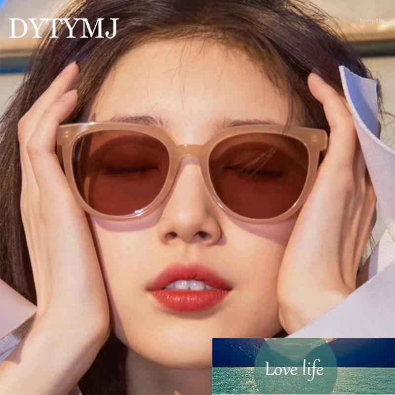 

Sunglasses DYTYMJ Cat Eye Women Oversized For Luxury Designer Glasses Fashion Vintage Shades For1