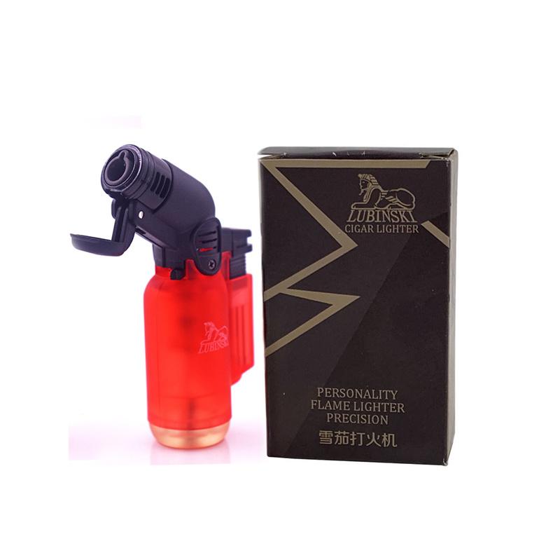 Dhl free 1300C jet flame torch Cigarette cigar lighter Windproof Refillable butane gas lighter Portable Micro Culinary Torch for smoking-image-742219684